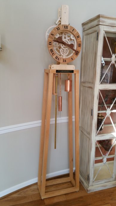 Oak Clock